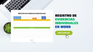 Plantilla de Registro de Evidencias de Estudiante en Word [GRATIS]