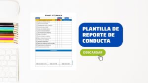 Plantilla de Reporte de Conducta de Alumno en Word [GRATIS]