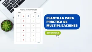 Hoja de Trabajo para Practicar Multiplicaciones [EDITABLE]