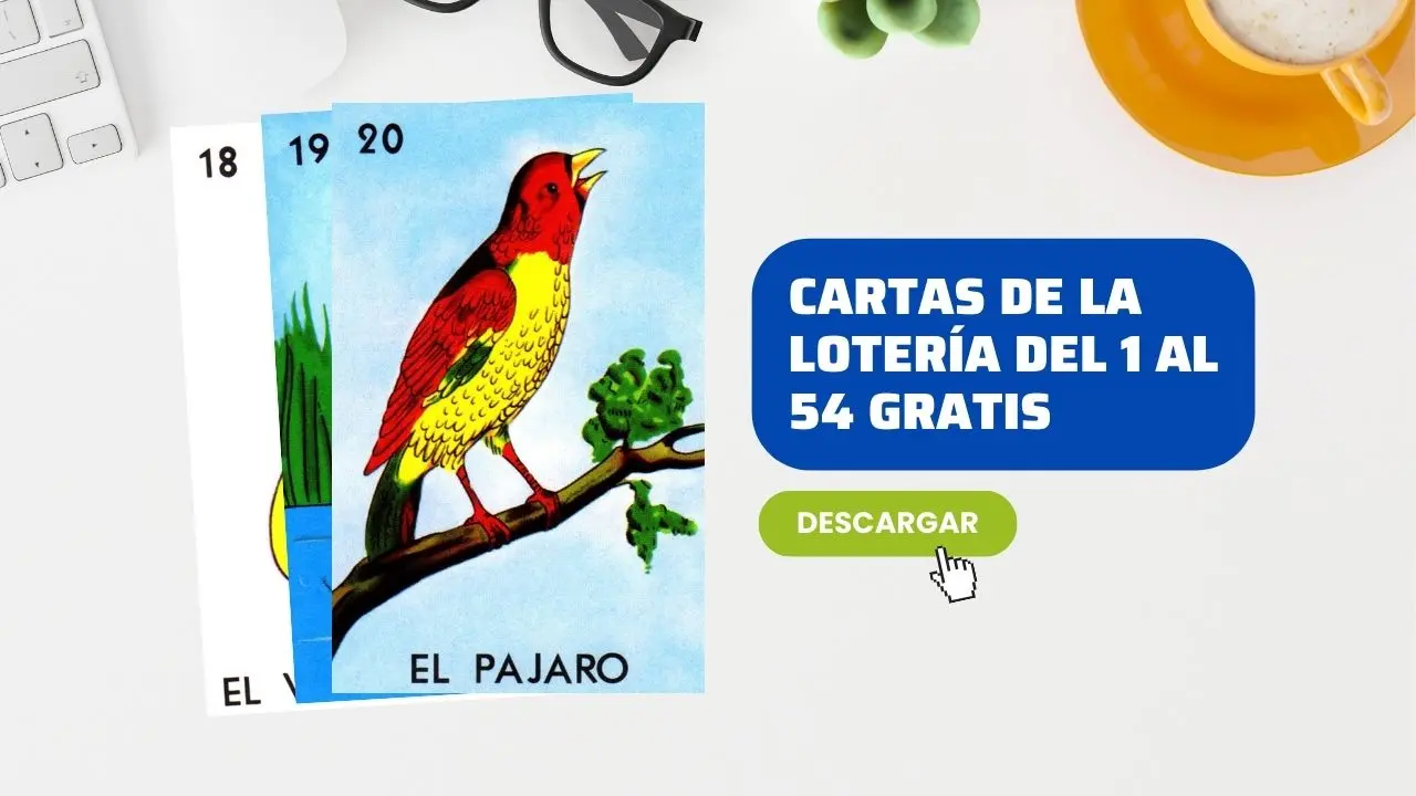 Descargar e Imprimir Cartas de Lotería Mexicana Clásicas