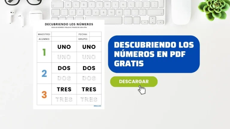 Hoja de Trabajo para Escribir Números del 1 al 9
