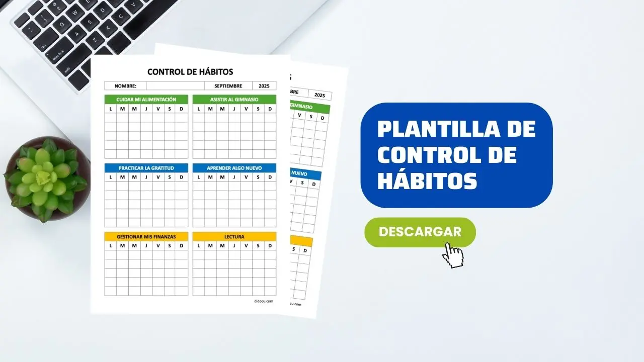 Checklist de Control de Hábitos Diarios