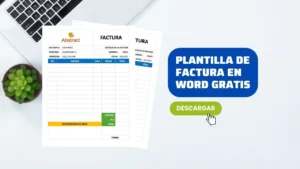 Plantilla de Factura en Word Editable y GRATIS