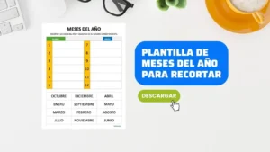 Meses del Año para Imprimir en Word y PDF Gratis