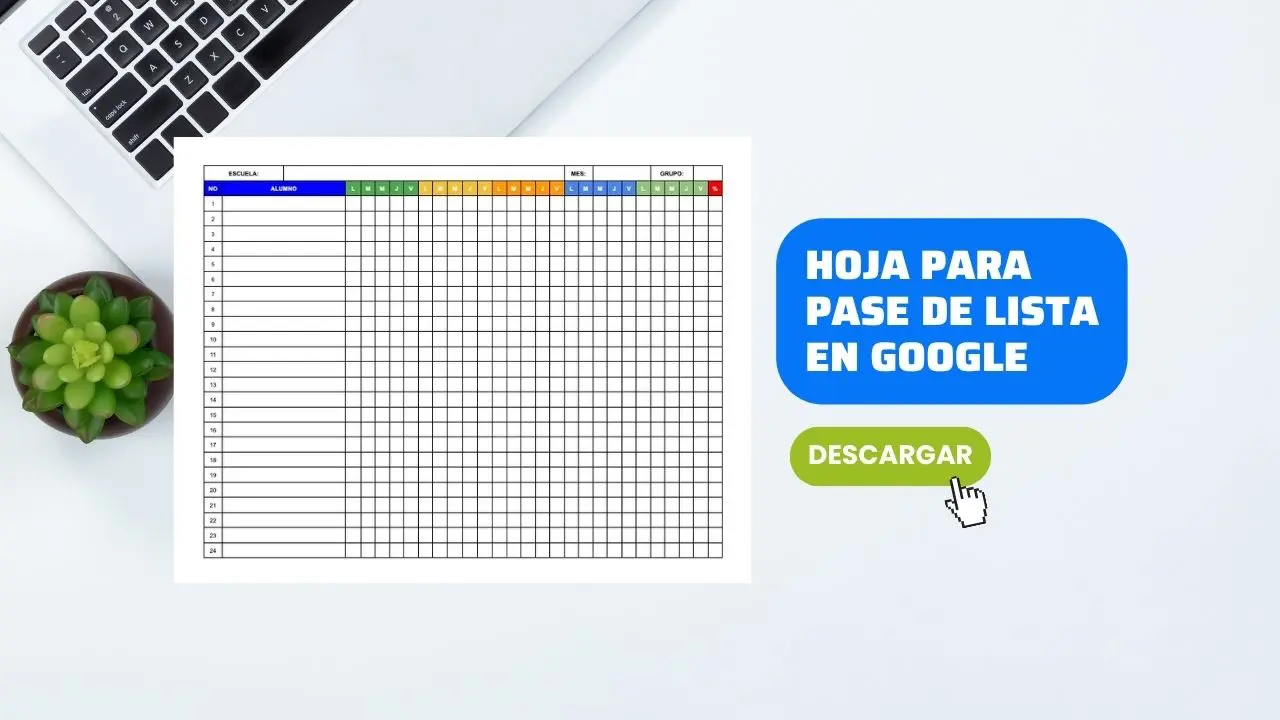 Formato para Pasar Lista de Asistencia en Google Docs