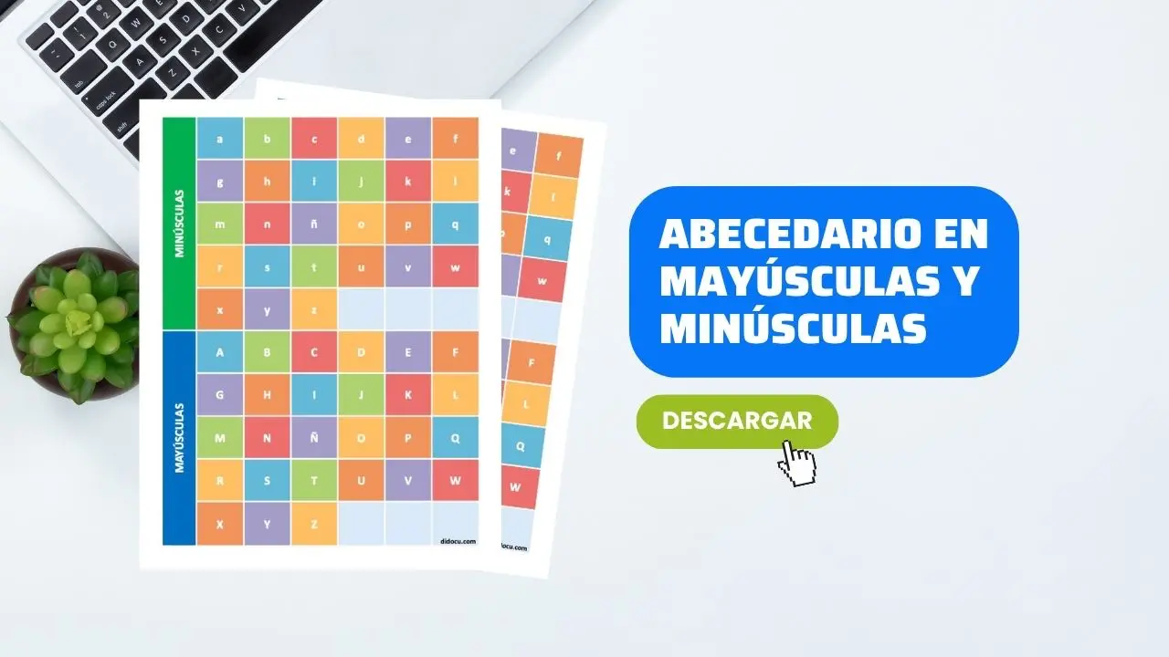 Abecedario en Mayúsculas y Minúsculas en Word