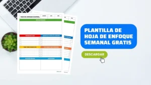 Plantilla de Hoja de Enfoque Semanal en Word GRATIS