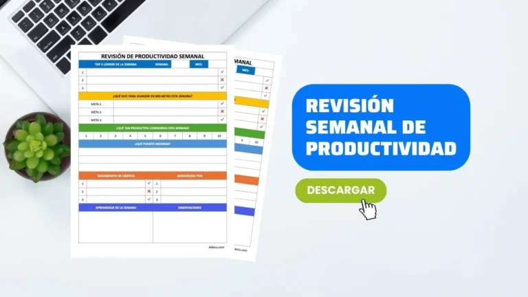 Revisión Semanal de Productividad Check
