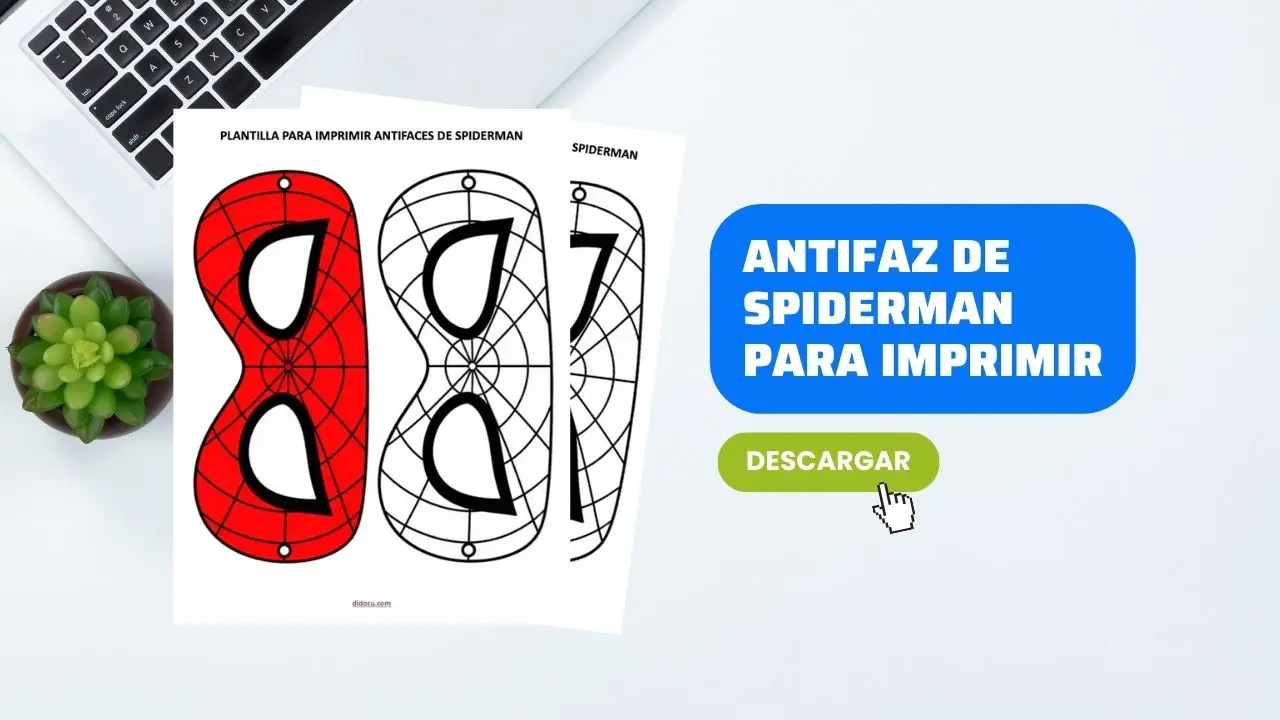 Antifaz de Spiderman para Niño