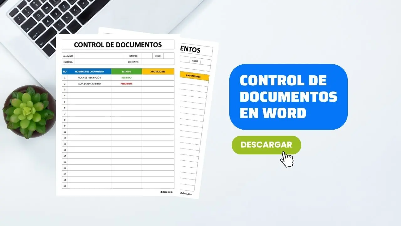 Control y Registro de Archivos de Alumnos