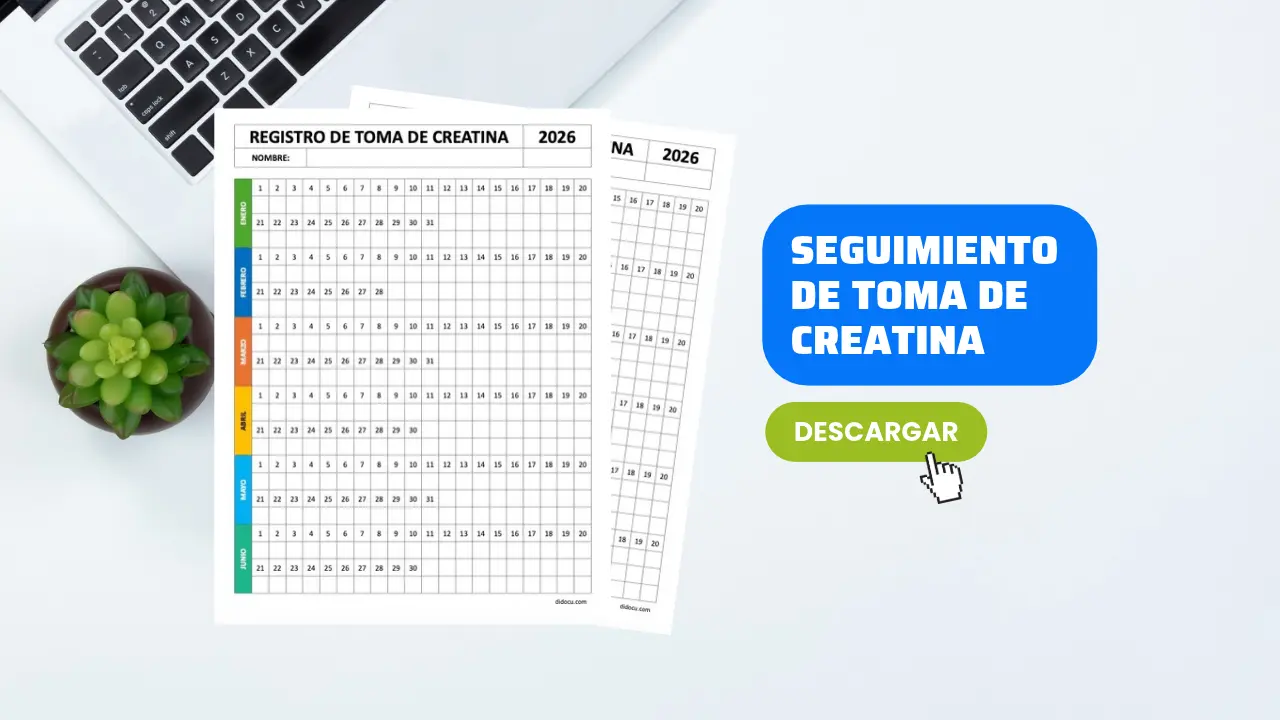 Seguimiento Diario de Toma de Creatina